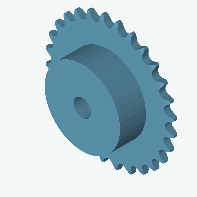 Sprocket ANSI simplex ½x¼ z28