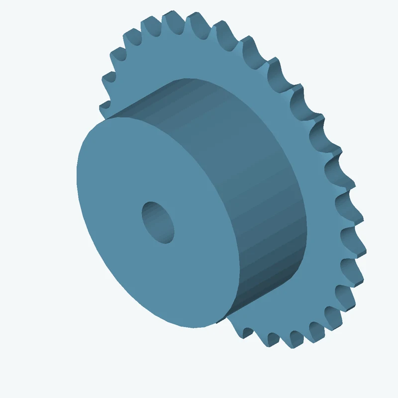 Sprocket ANSI simplex ⅜x⁷⁄₃₂ z30