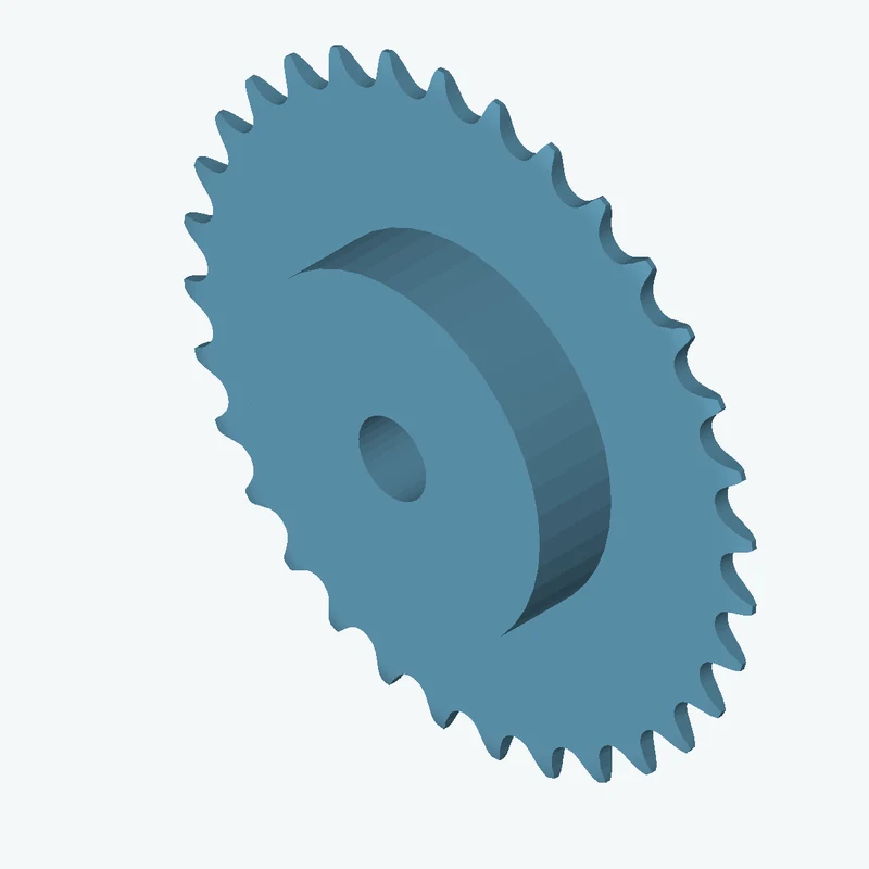 Sprocket ANSI simplex ½x⅛ z32