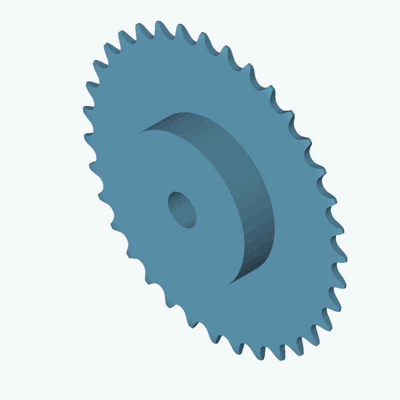 Sprocket ANSI simplex ½x⅛ z35