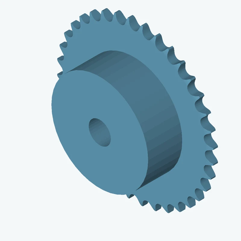Sprocket ANSI simplex ⅜x⁷⁄₃₂ z36