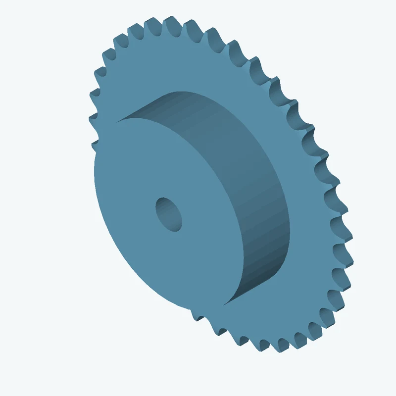 Sprocket ANSI simplex ½x⁵⁄₁₆ z37