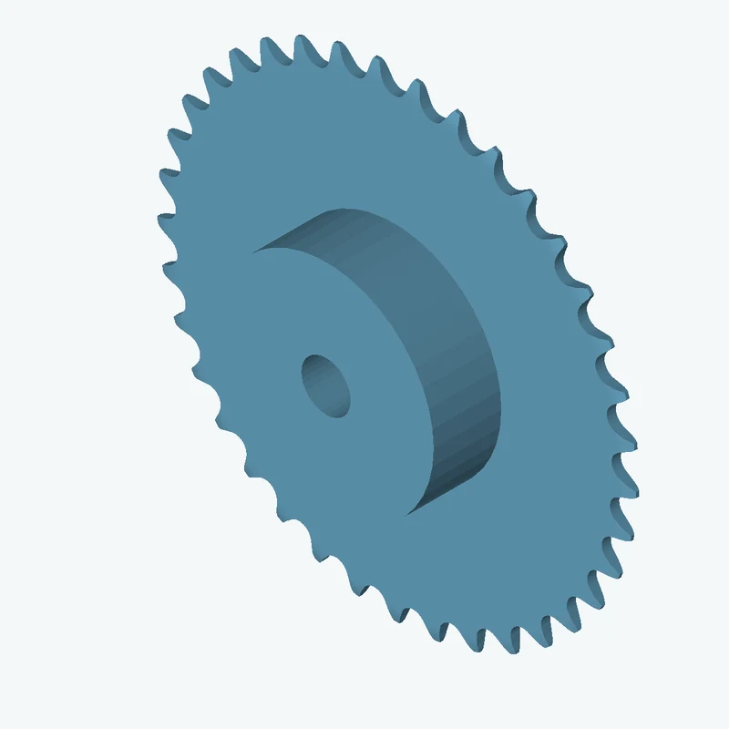 Sprocket ANSI simplex ½x⅛ z37