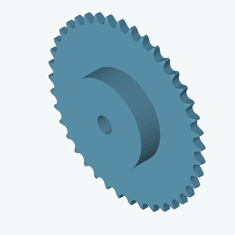Sprocket ANSI simplex ⅝x⅜ z50
