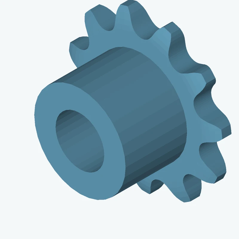 Sprocket ISO606 simplex ¼x⅛ z11