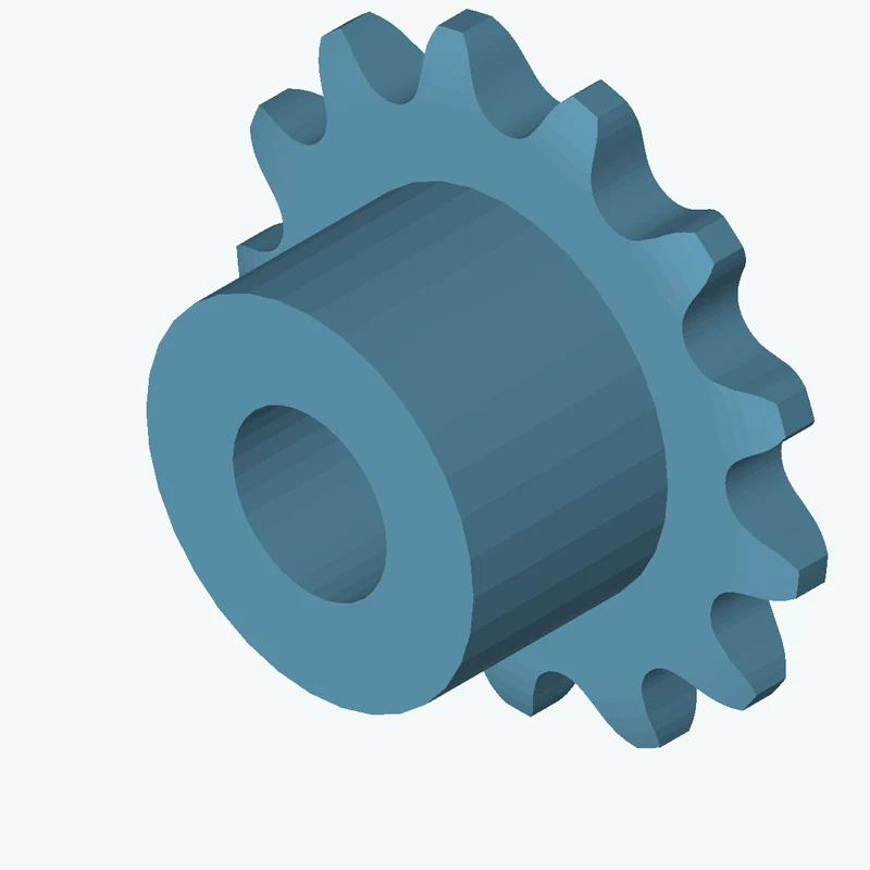 Sprocket ISO606 simplex ¼x⅛ z13