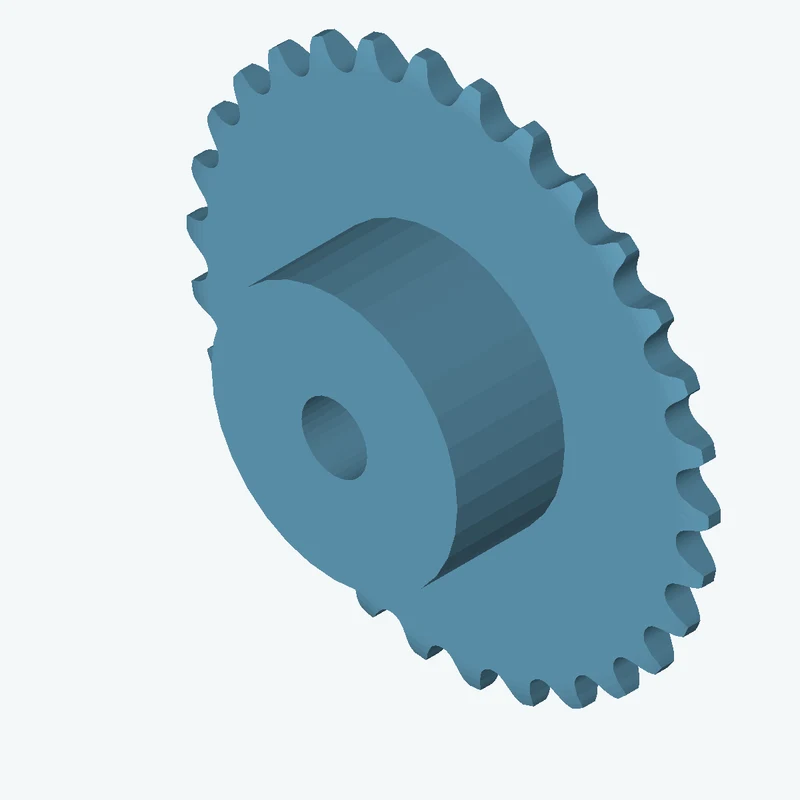 Sprocket ISO606 simplex ¼x⅛ z30