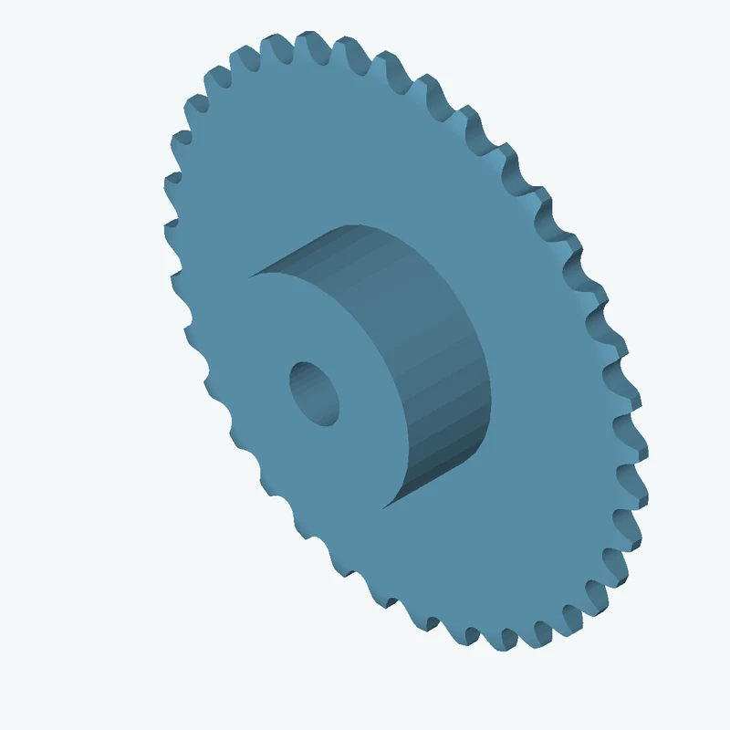 Sprocket ISO606 simplex ¼x⅛ z36