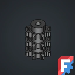 Sprocket ANSI triplex 1 ¾x1 ¼