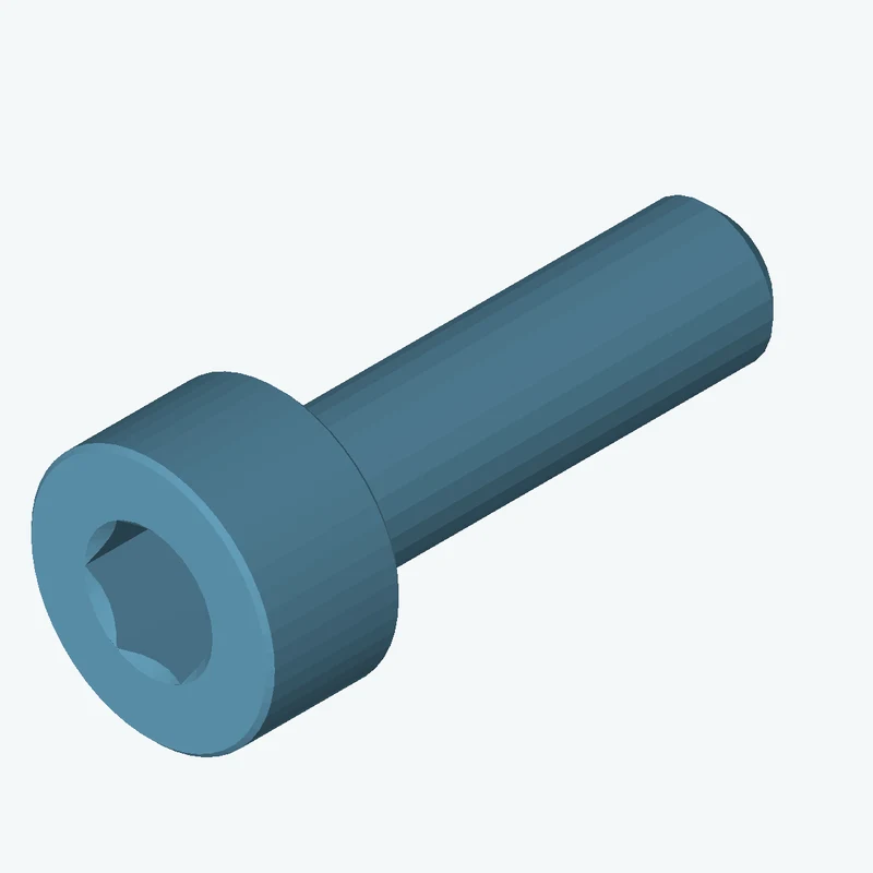 ISO4762 Hex Socket Head Cap Screw M3x10