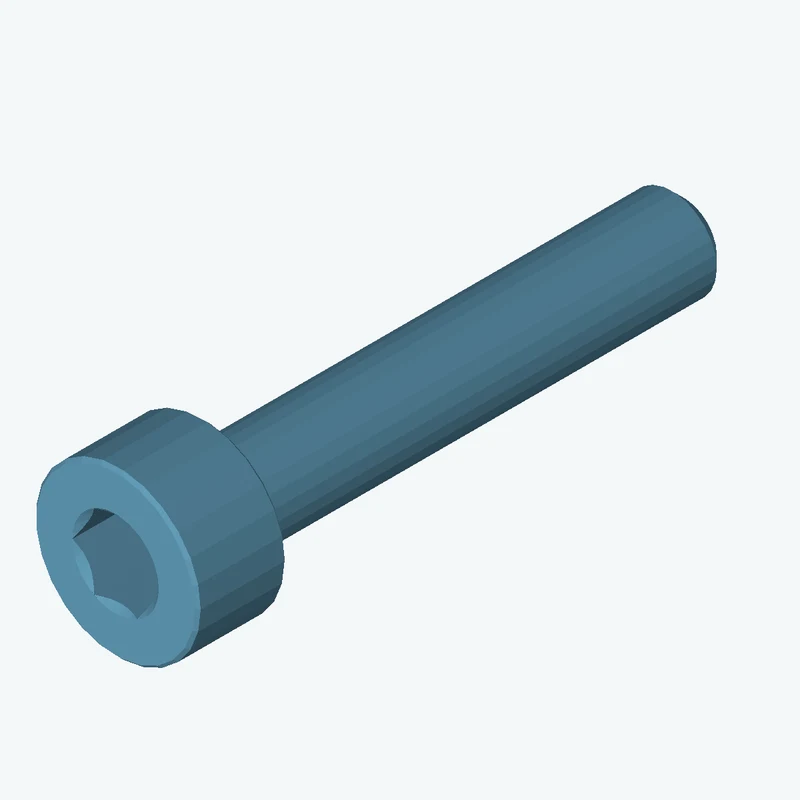 ISO4762 Hex Socket Head Cap Screw M3x16