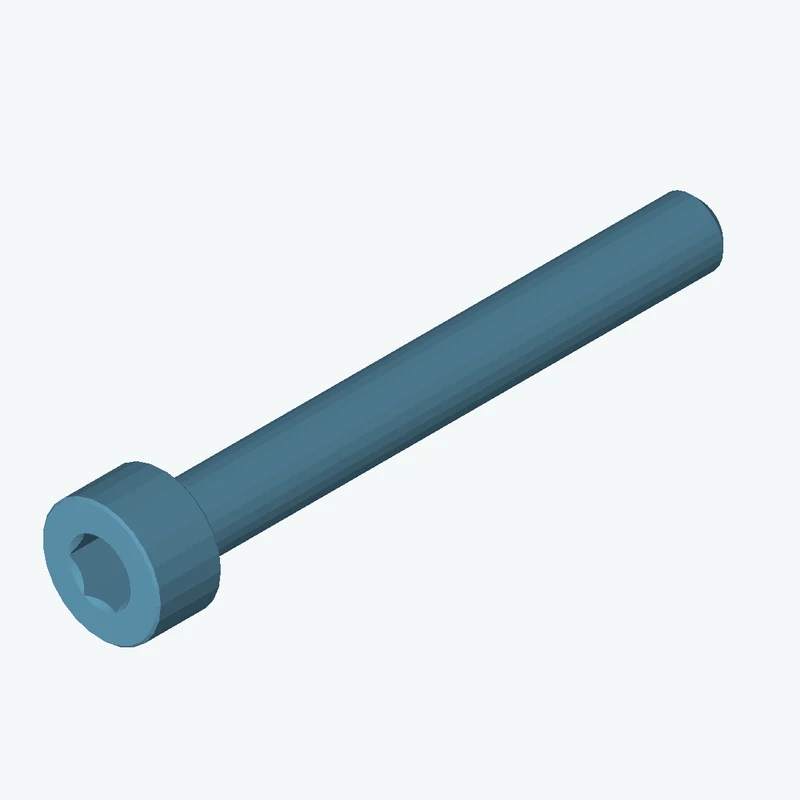 ISO4762 Hex Socket Head Cap Screw M3x25