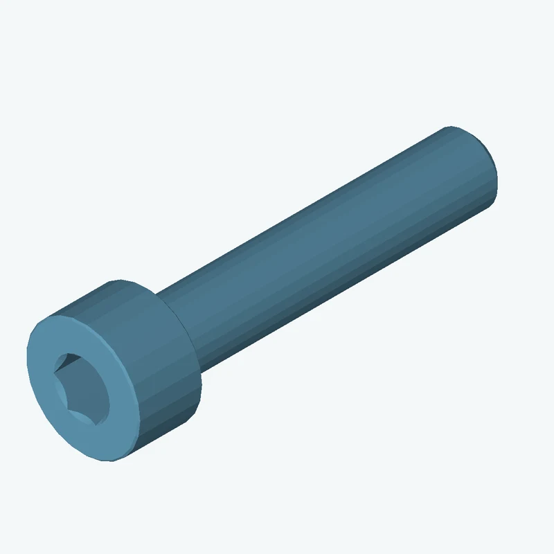 ISO4762 Hex Socket Head Cap Screw M4x20