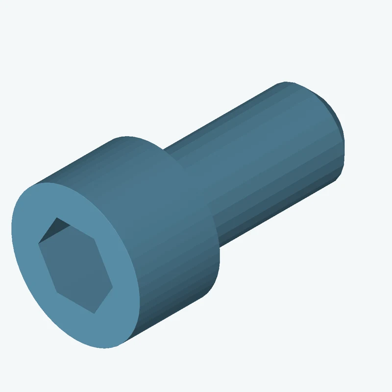 Screw M10x20 ISO4762 8,8 A2K