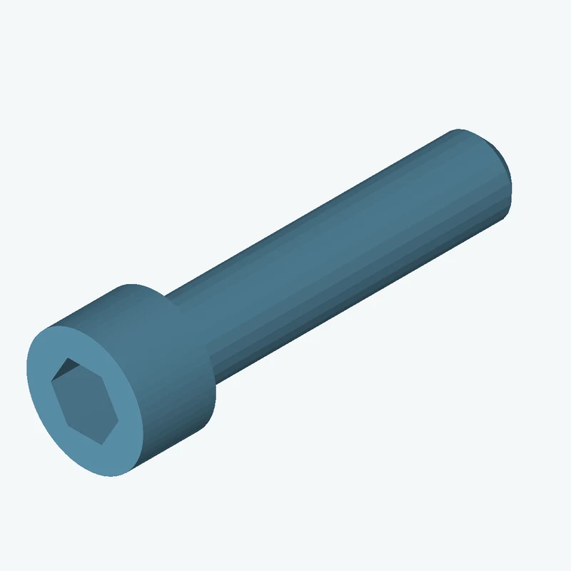 Screw M10x45 ISO4762 8,8 A2K