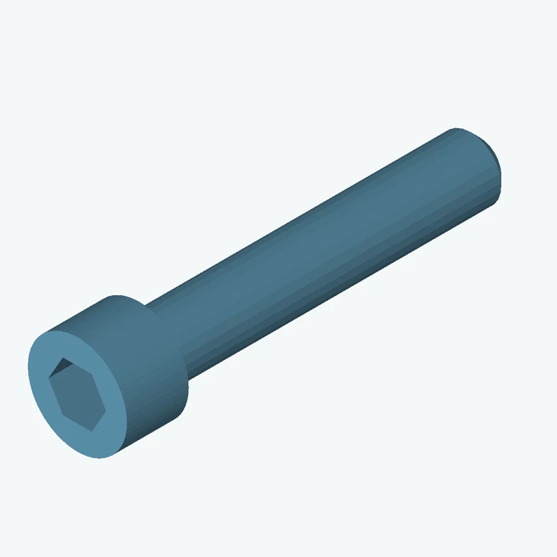 Screw M10x55 ISO4762 8,8 A2K