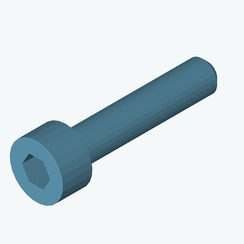 Screw M2,5x12 ISO4762 8,8 A2K