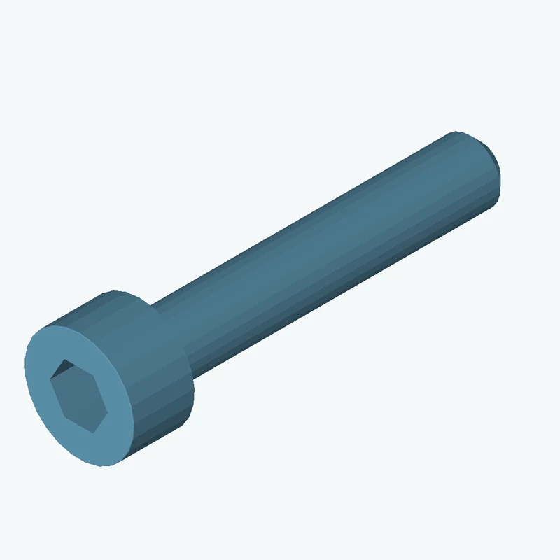 Screw M2,5x14 ISO4762 8,8 A2K