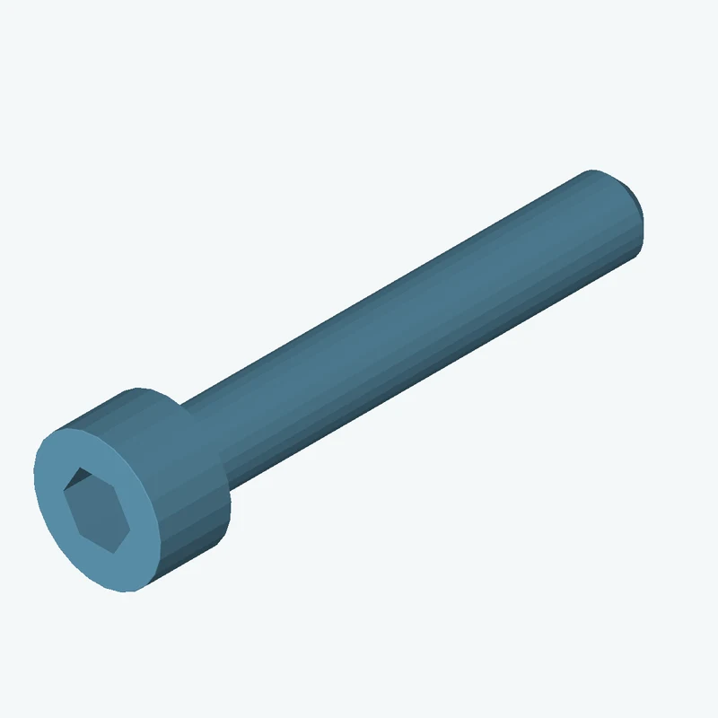 Screw M2,5x16 ISO4762 8,8 A2K