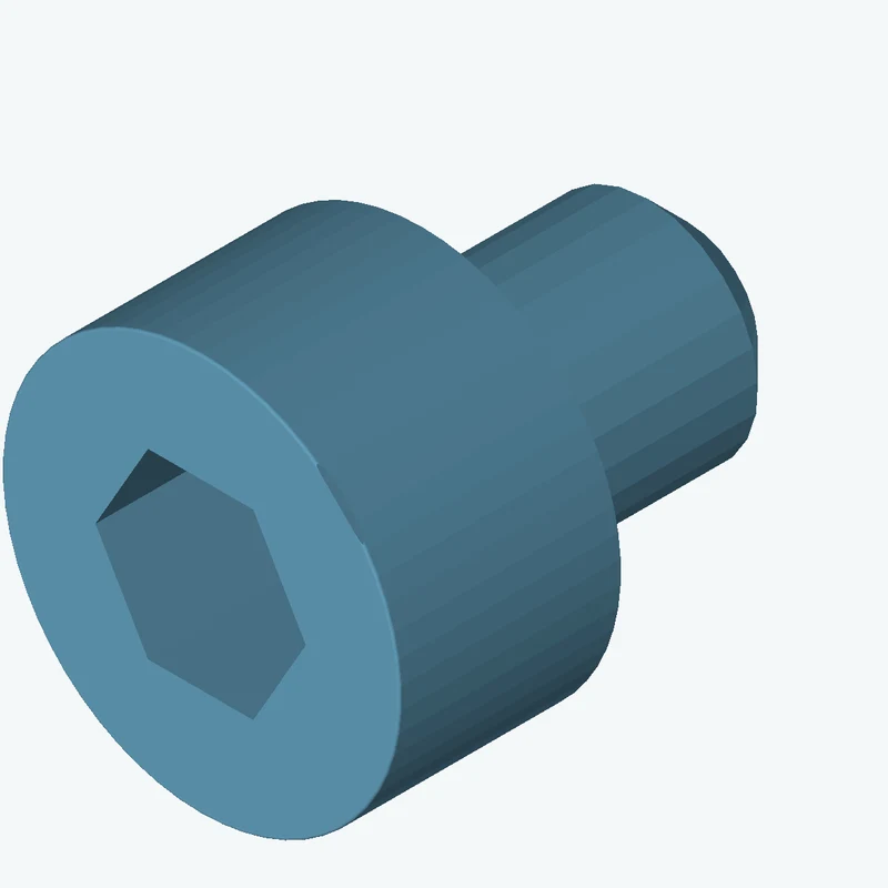 Screw M2,5x3 ISO4762 8,8 A2K