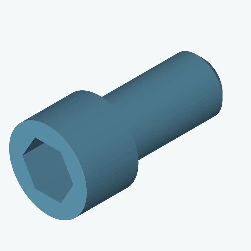 Screw M20x40 ISO4762 8,8 A2K