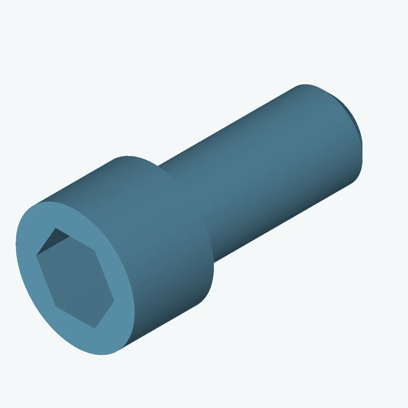 Screw M20x45 ISO4762 8,8 A2K