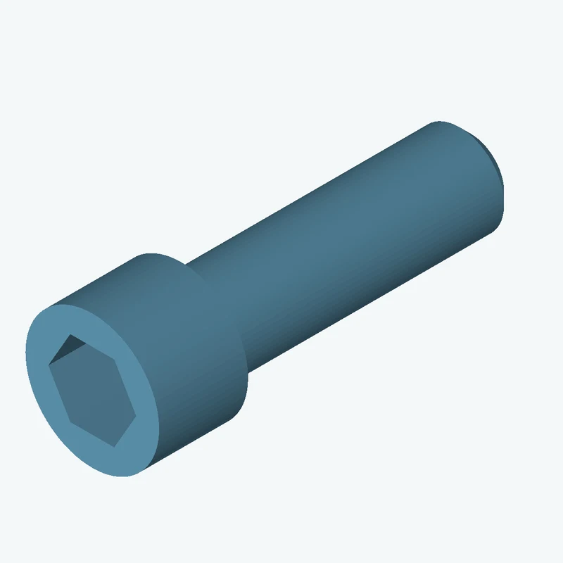 Screw M20x65 ISO4762 8,8 A2K