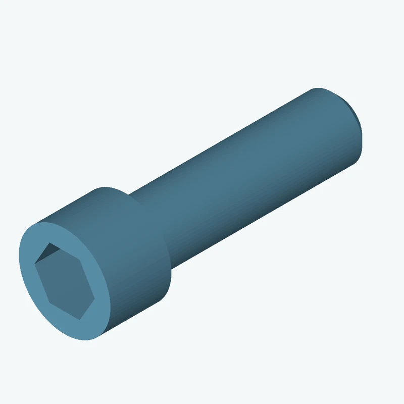 Screw M20x70 ISO4762 8,8 A2K