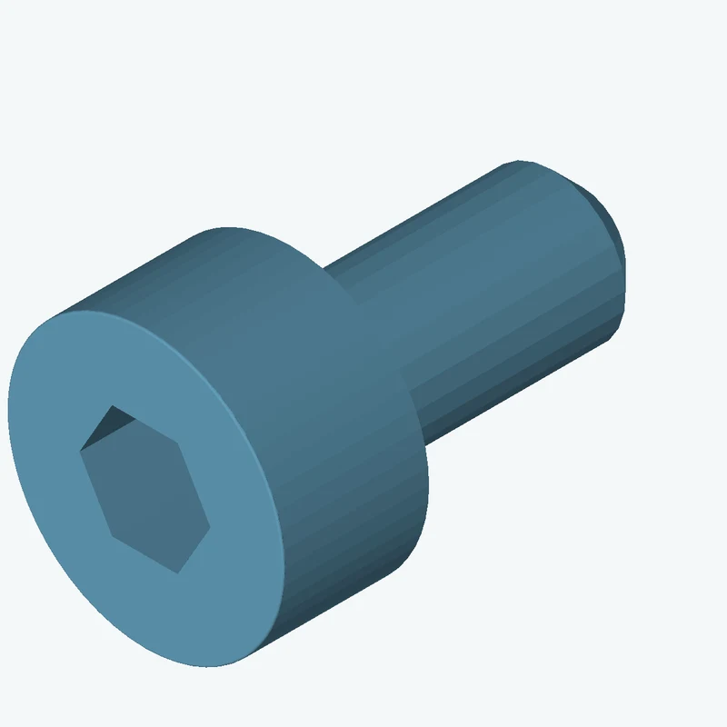 Screw M2x4 ISO4762 8,8 A2K