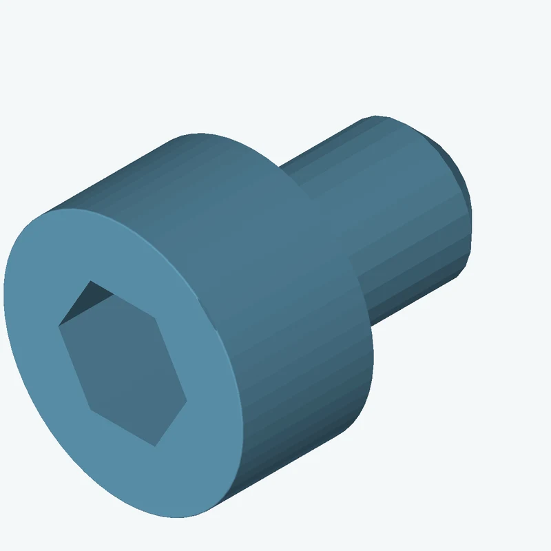 Screw M3x4 ISO4762 8,8 A2K