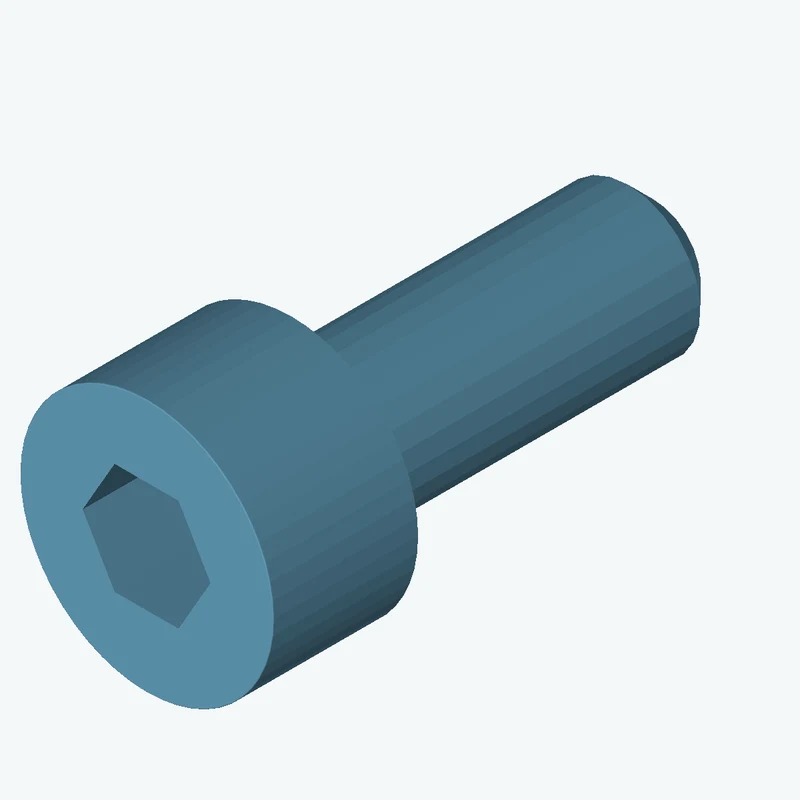 Screw M4x10 ISO4762 8,8 A2K