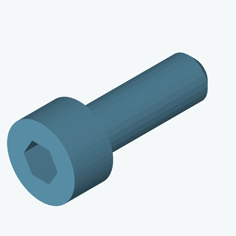 Screw M4x12 ISO4762 8,8 A2K