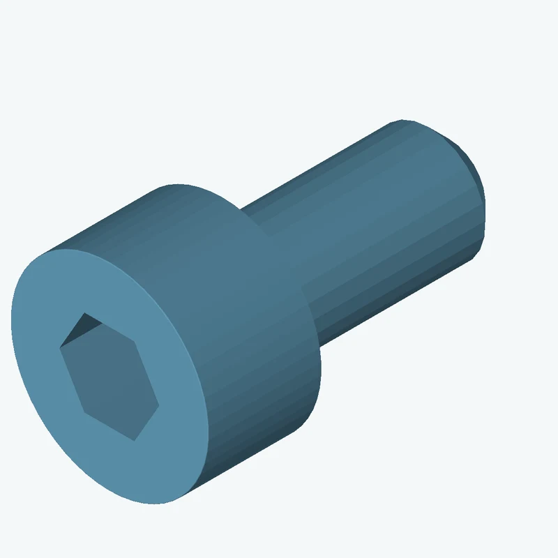 Screw M4x8 ISO4762 8,8 A2K