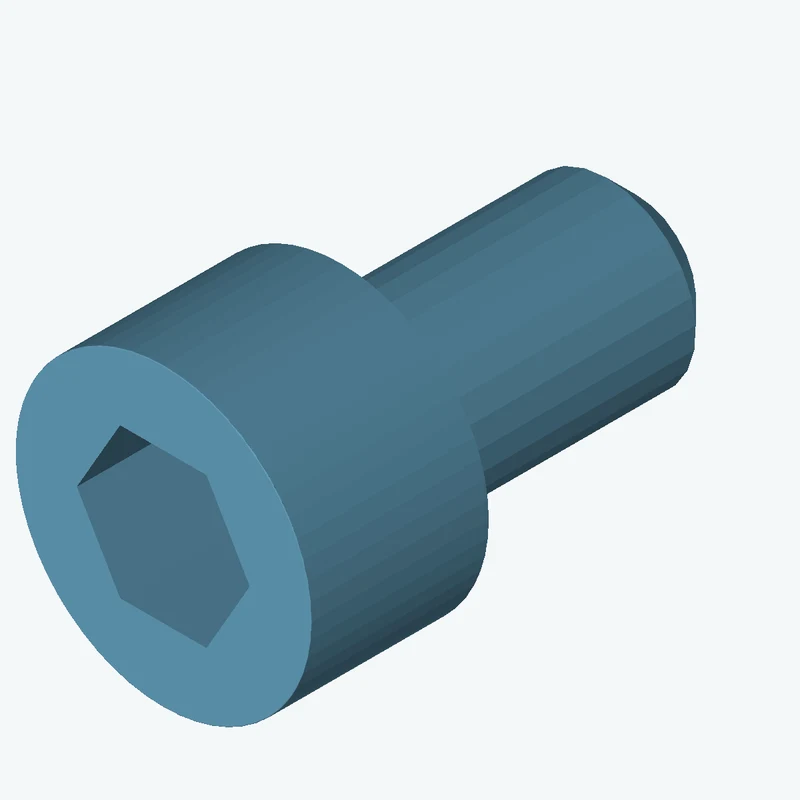 Screw M6x10 ISO4762 8,8 A2K