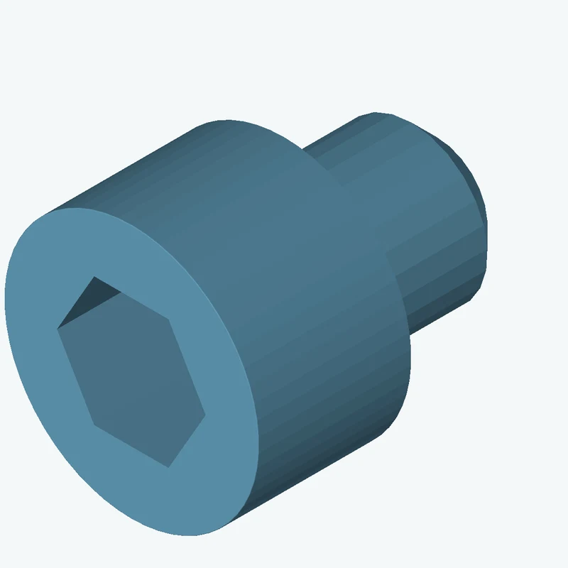 Screw M6x6 ISO4762 8,8 A2K