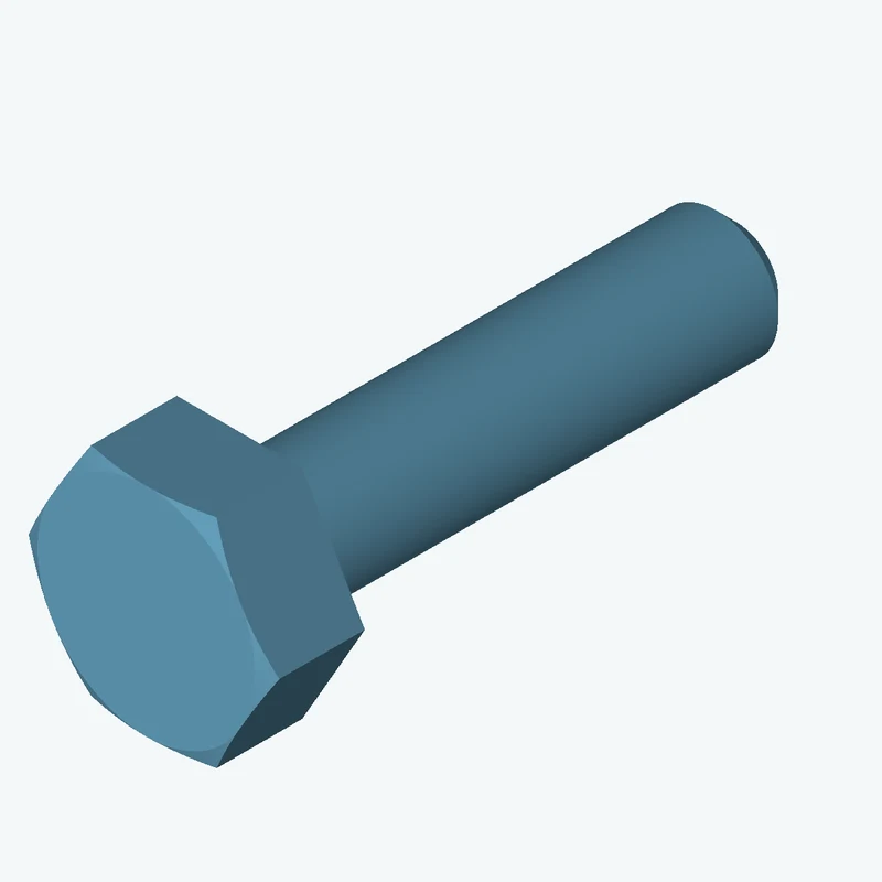 ANSI-ASME-B18.2.1 Hex Head Cap Screw 1 4-20x1