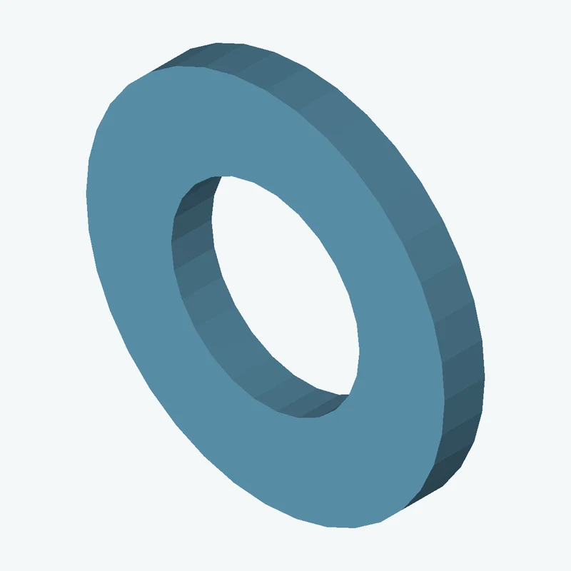 DIN 125 class 4 M8 Flat Washer