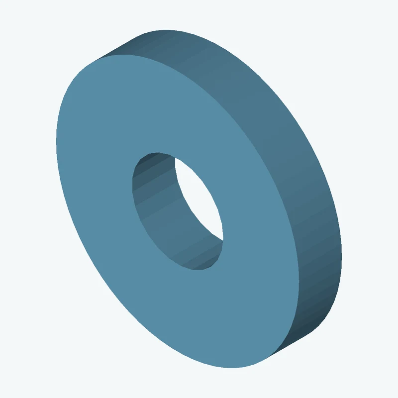 DIN7349 M6Flat Washer