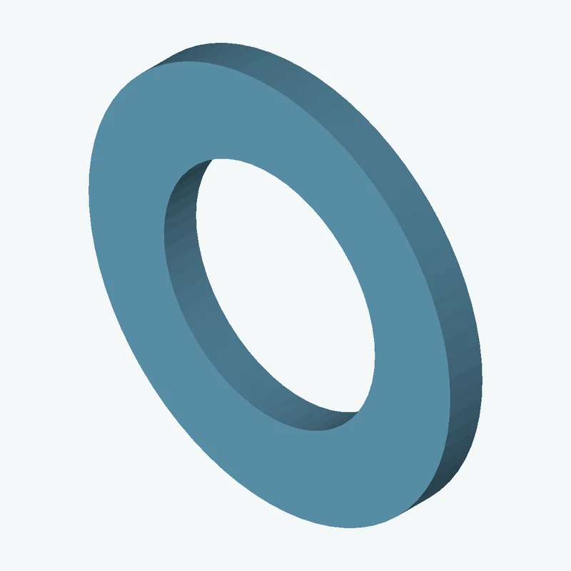 ISO7092DIN433 M10Flat Washer