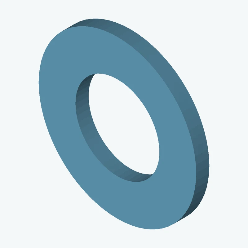 ISO7092DIN433 M3Flat Washer