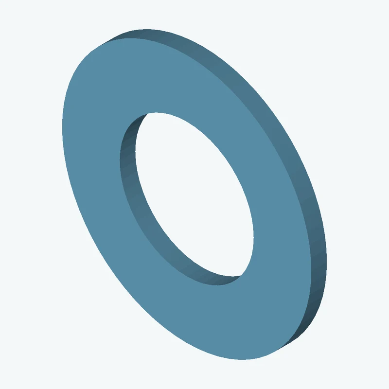 ISO7092DIN433 M4Flat Washer