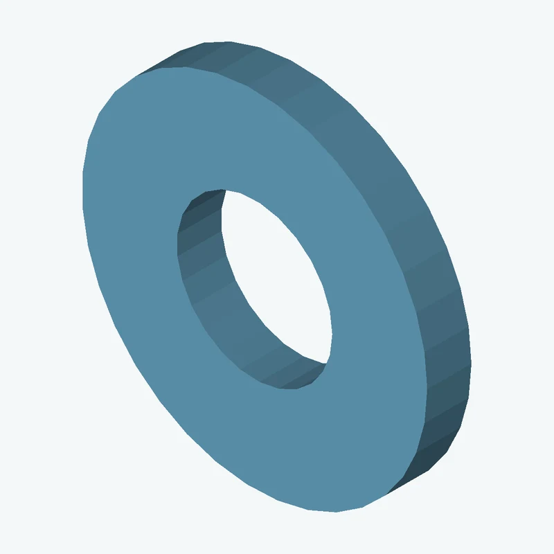 ANSI-ASME B18.22.1 SAE Std Plain Washer 1 4