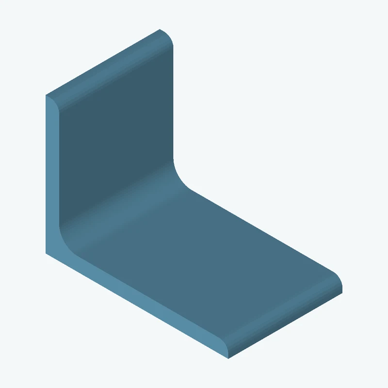 Angle Bar 80x60x6 EN10056 S235JR