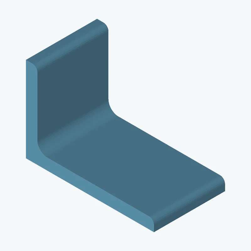 Angle Bar 90x60x8 EN10056 S235JR