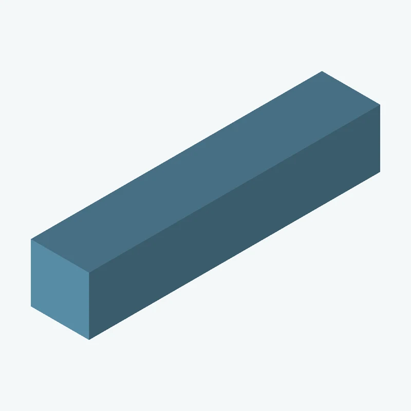 Square Bar 10 EN10059 S235JR