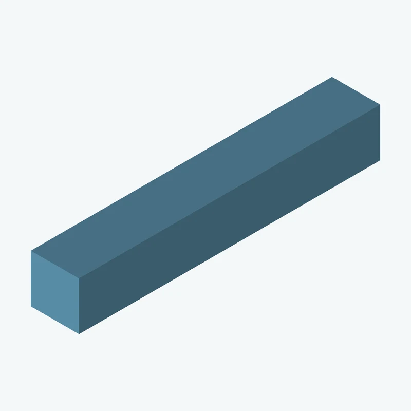 Square Bar 8 EN10059 S235JR