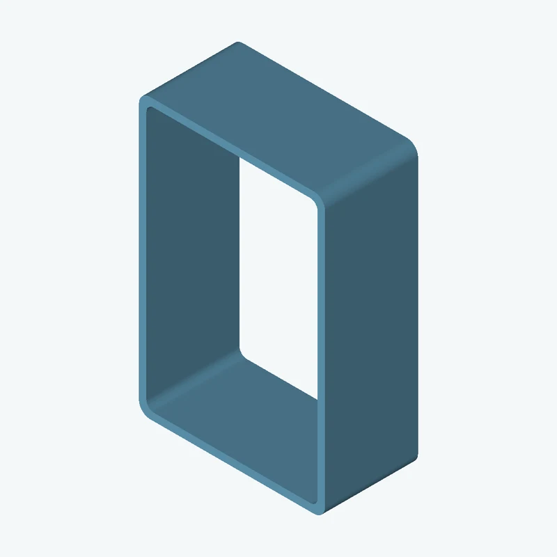 Rectangular hollow section 150x100x4 EN10219 S235JRH