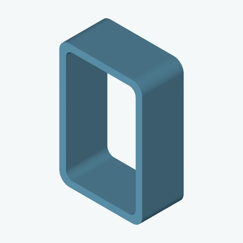 Rectangular hollow section 150x100x8 EN10219 S235JRH