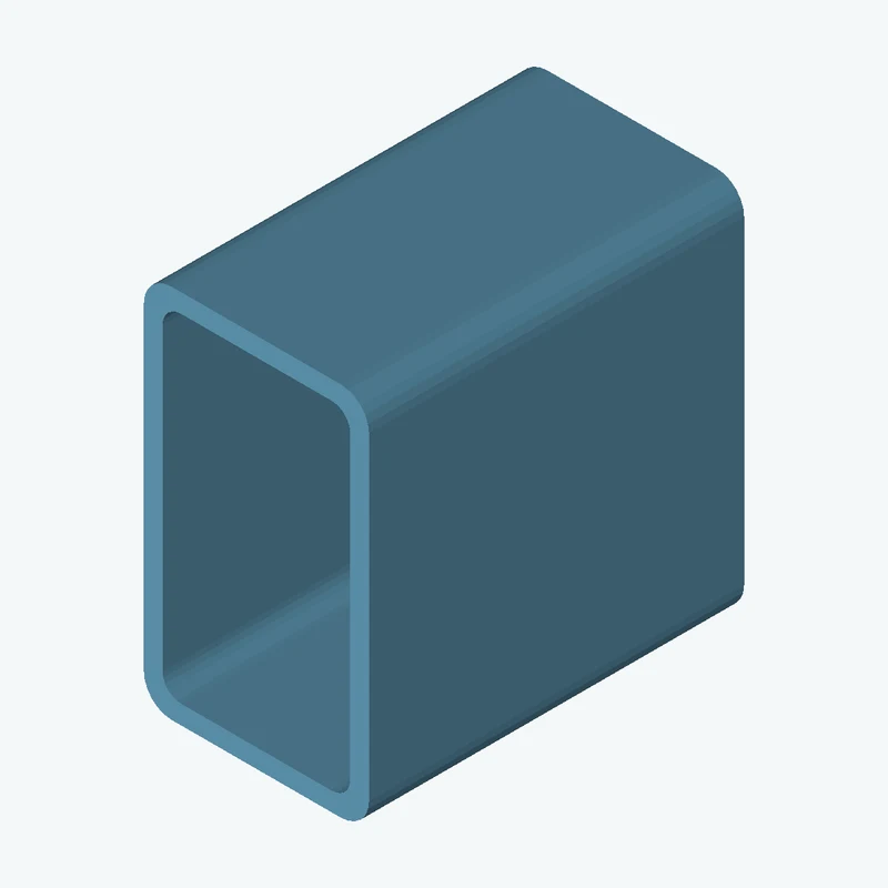 Rectangular hollow section 50x30x2.5 EN10219 S235JRH