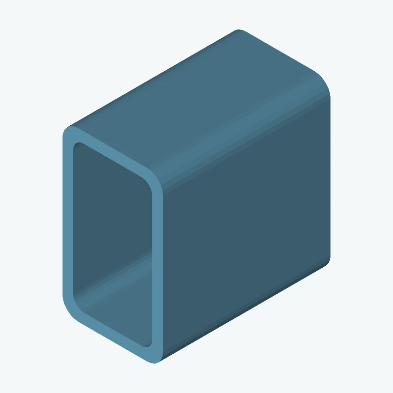 Rectangular hollow section 50x30x3.2 EN10219 S235JRH